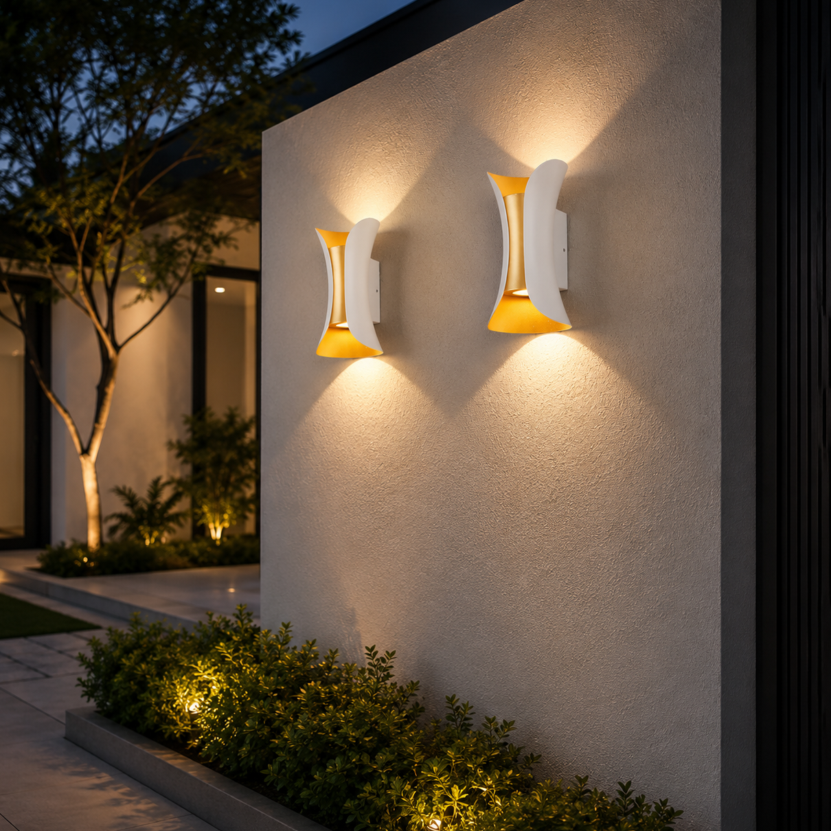 Ren Waterproof Modern LED Wall Light