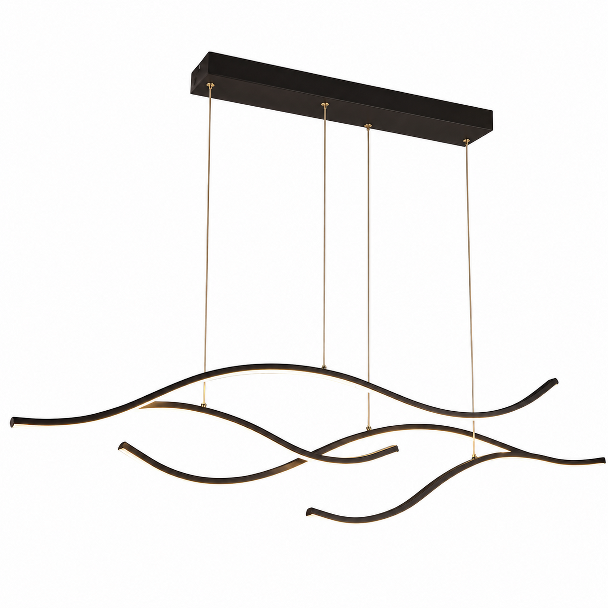 Lola Long Strip LED Ceiling Chandelier Pendant Light