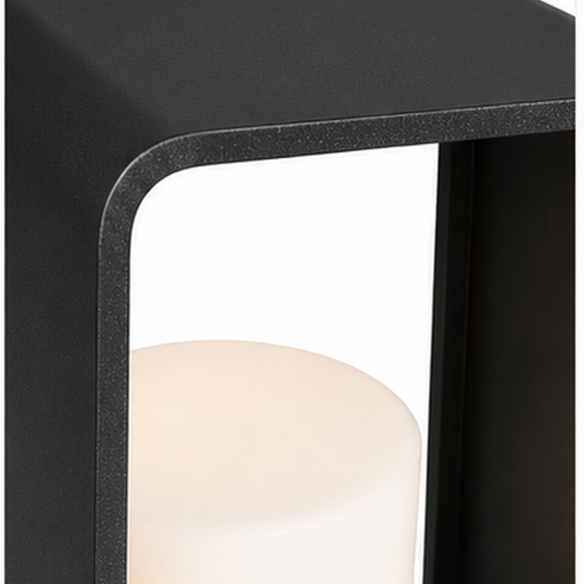 Rectangular Outdoor Waterproof Solar Powered LED Lantern Light