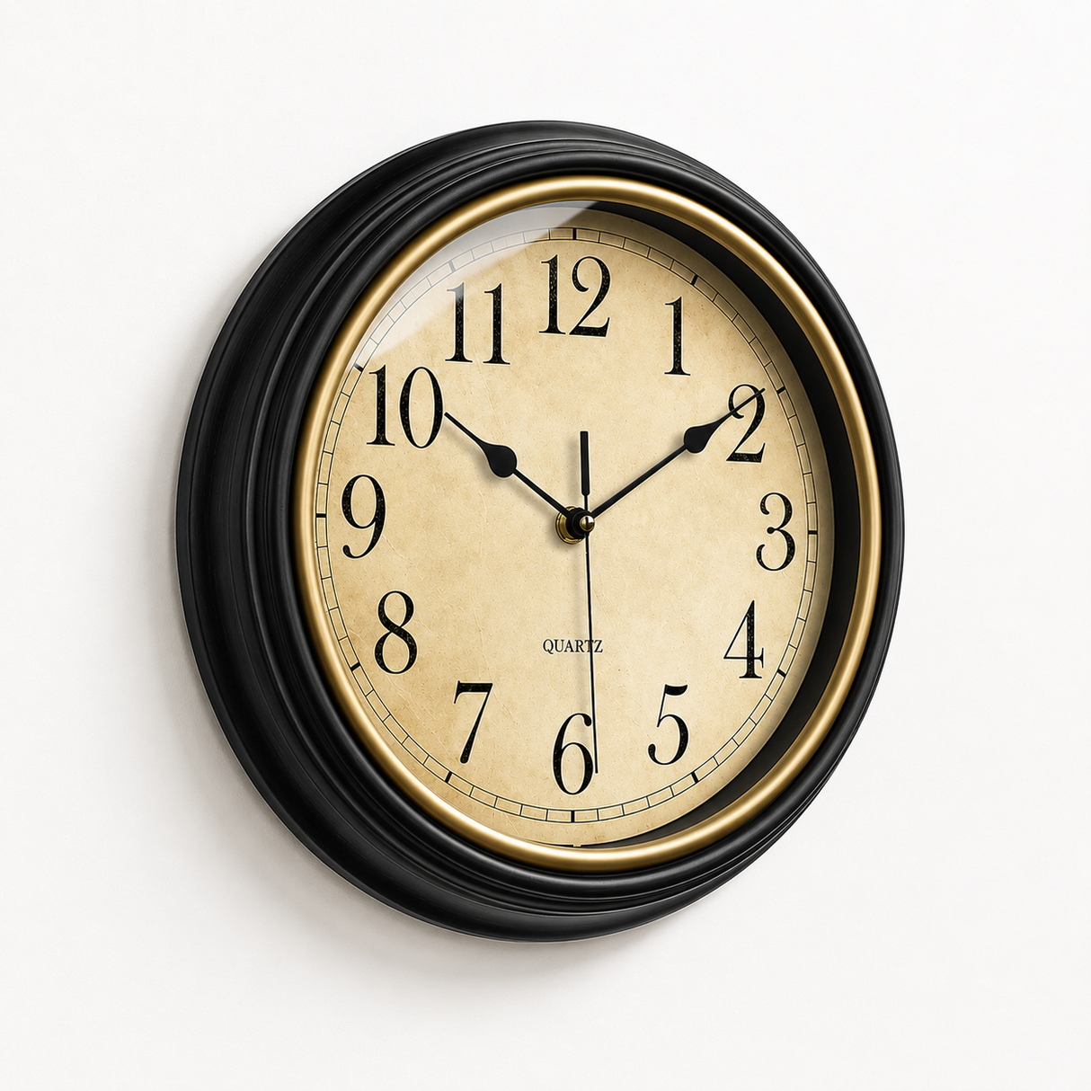 Vintage Wooden Wall Clock