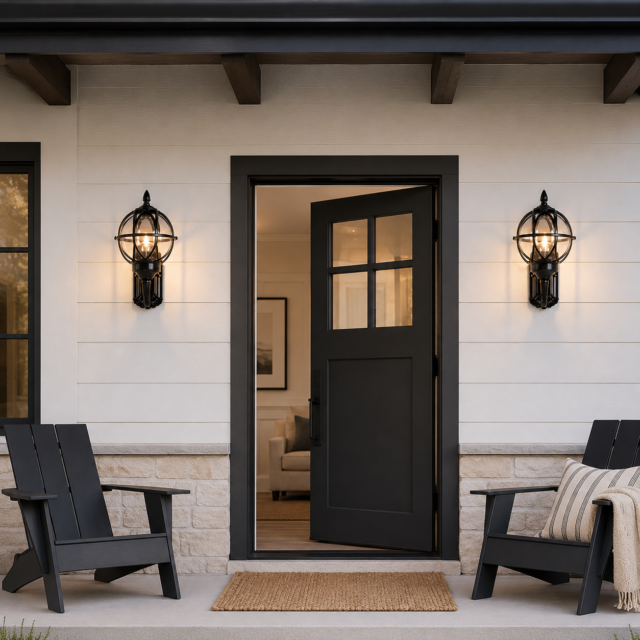 Vintage Outdoor Waterproof Wall Lamp Light