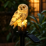 Waterproof Solar Owl Stake Light