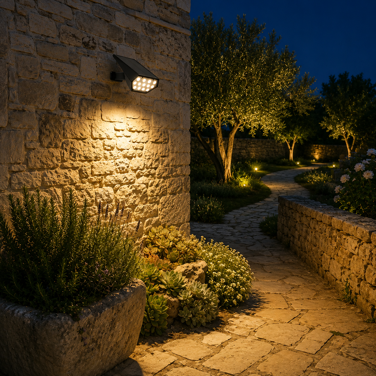 Waterproof Outdoor LED Solar Spot Light