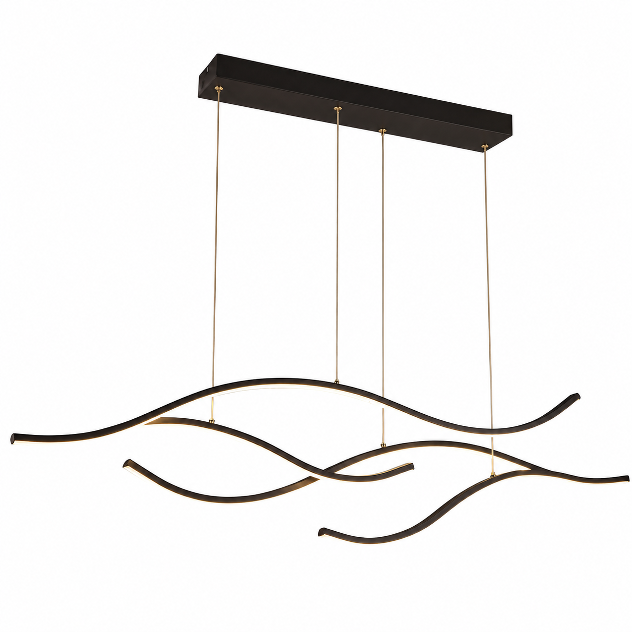 Lola Long Strip LED Ceiling Chandelier Pendant Light