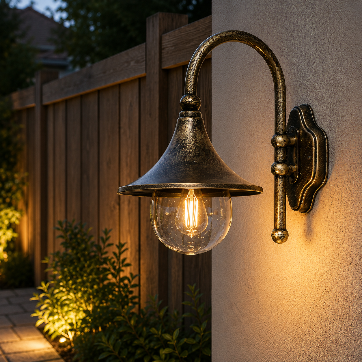 Retro Vintage Waterproof Wall Lamp