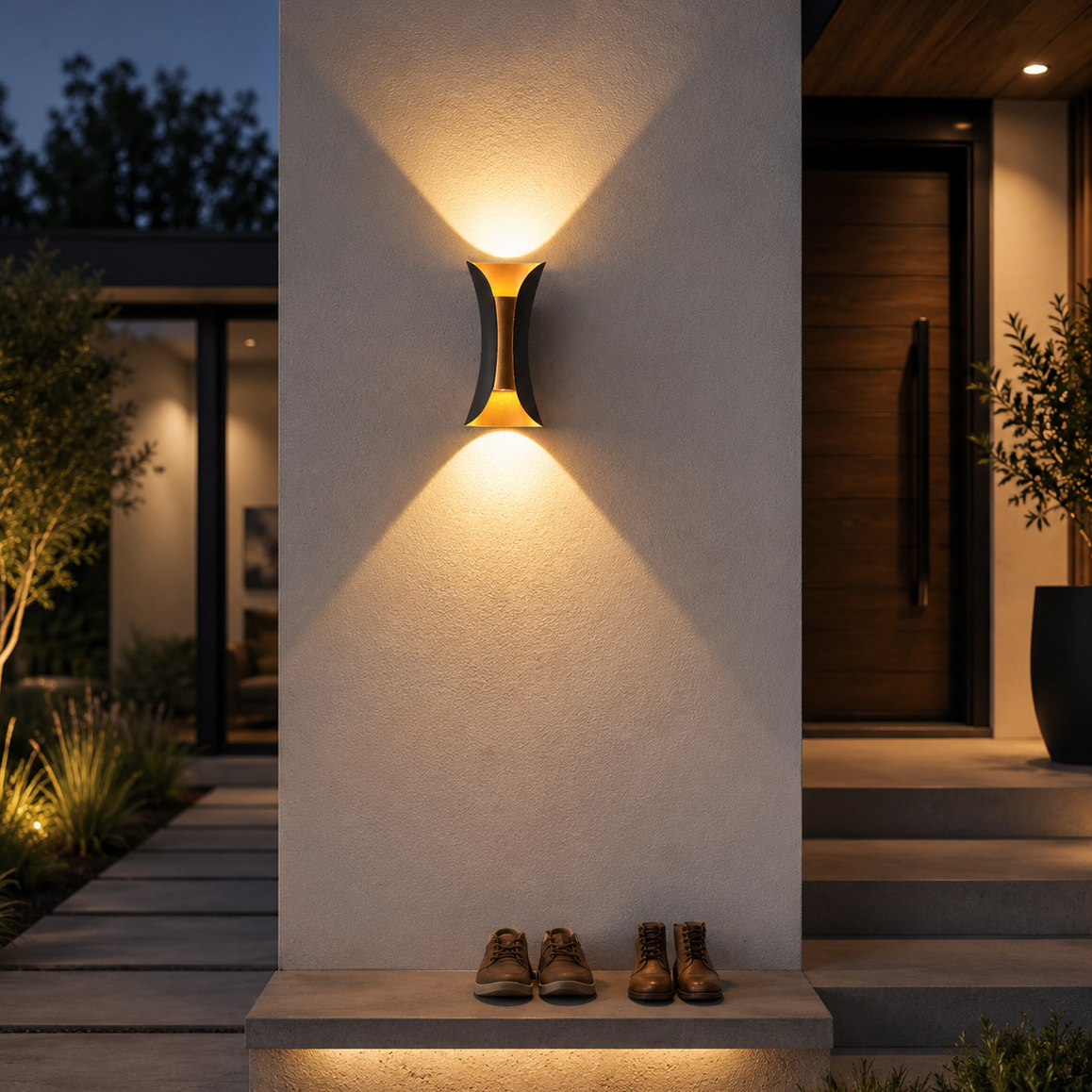 Ren Waterproof Modern LED Wall Light