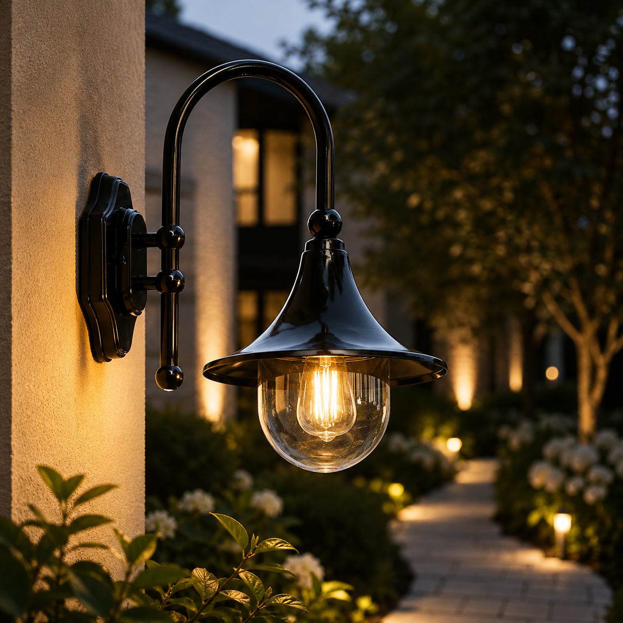 Retro Vintage Waterproof Wall Lamp