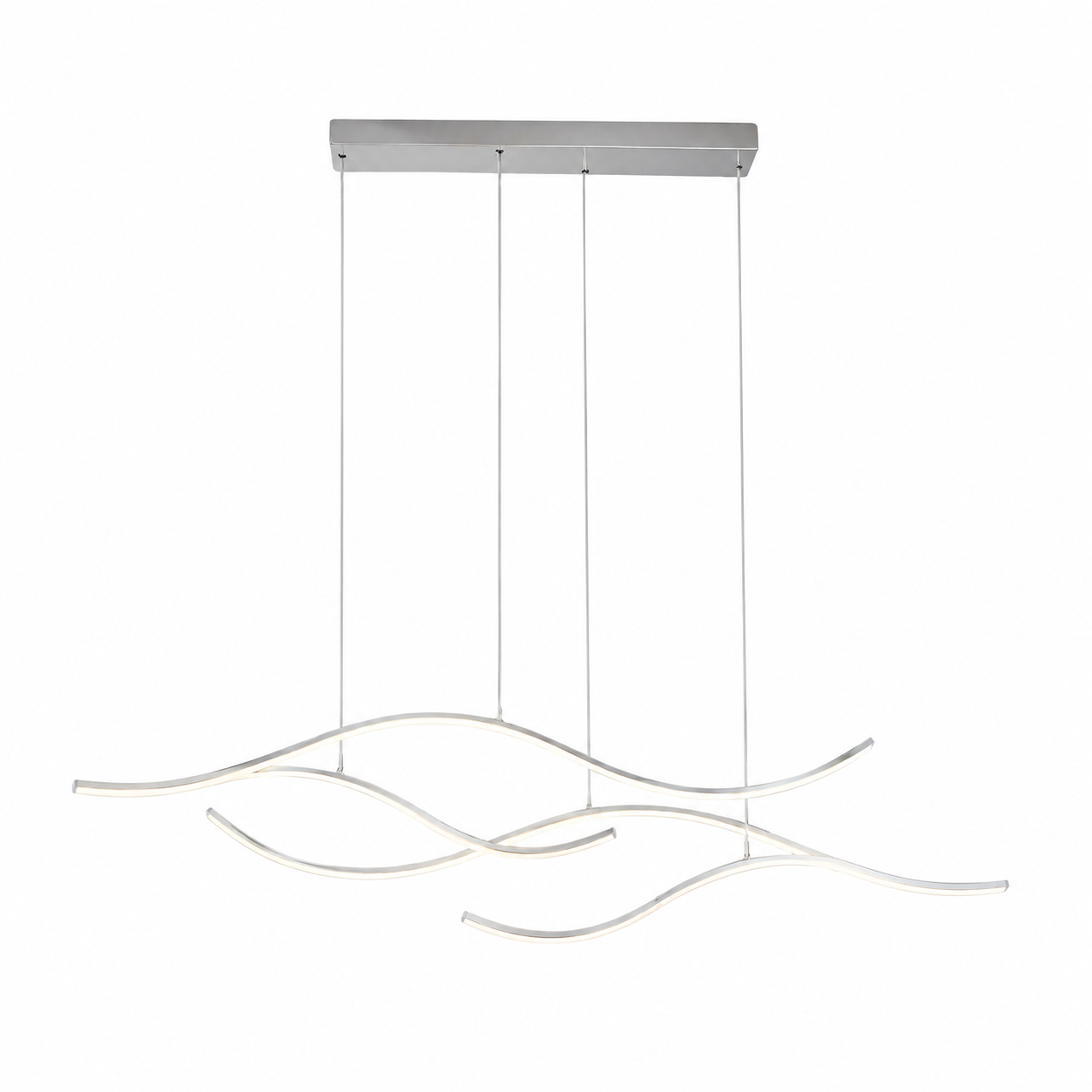 Lola Long Strip LED Ceiling Chandelier Pendant Light