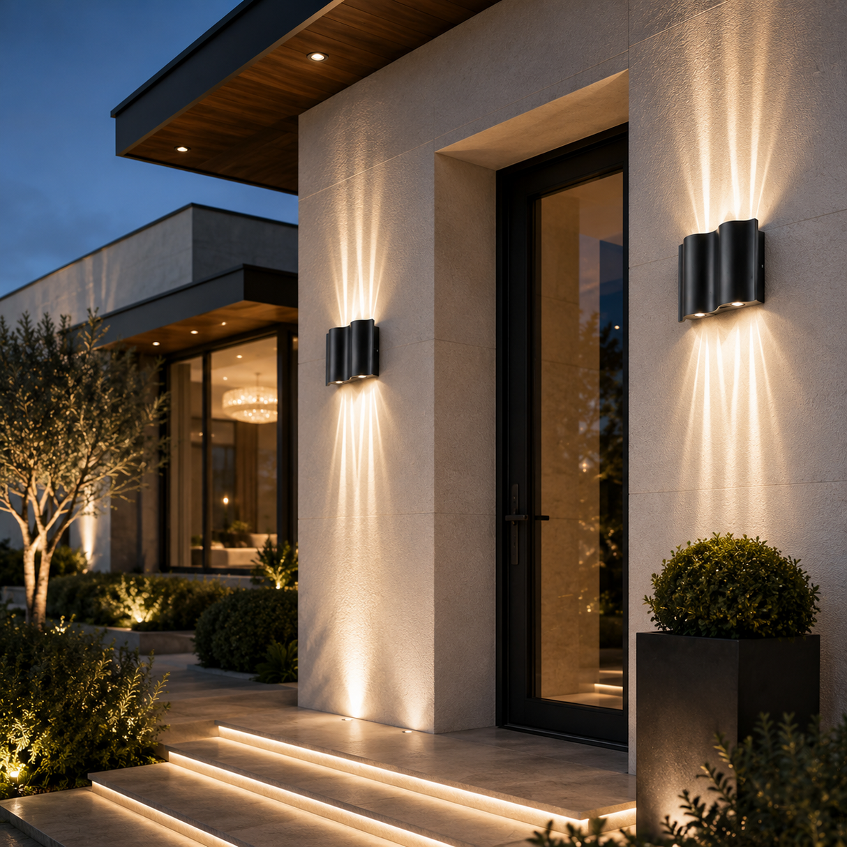 Luna Wall Lamp Indoor Outdoor Waterproof Wall Light