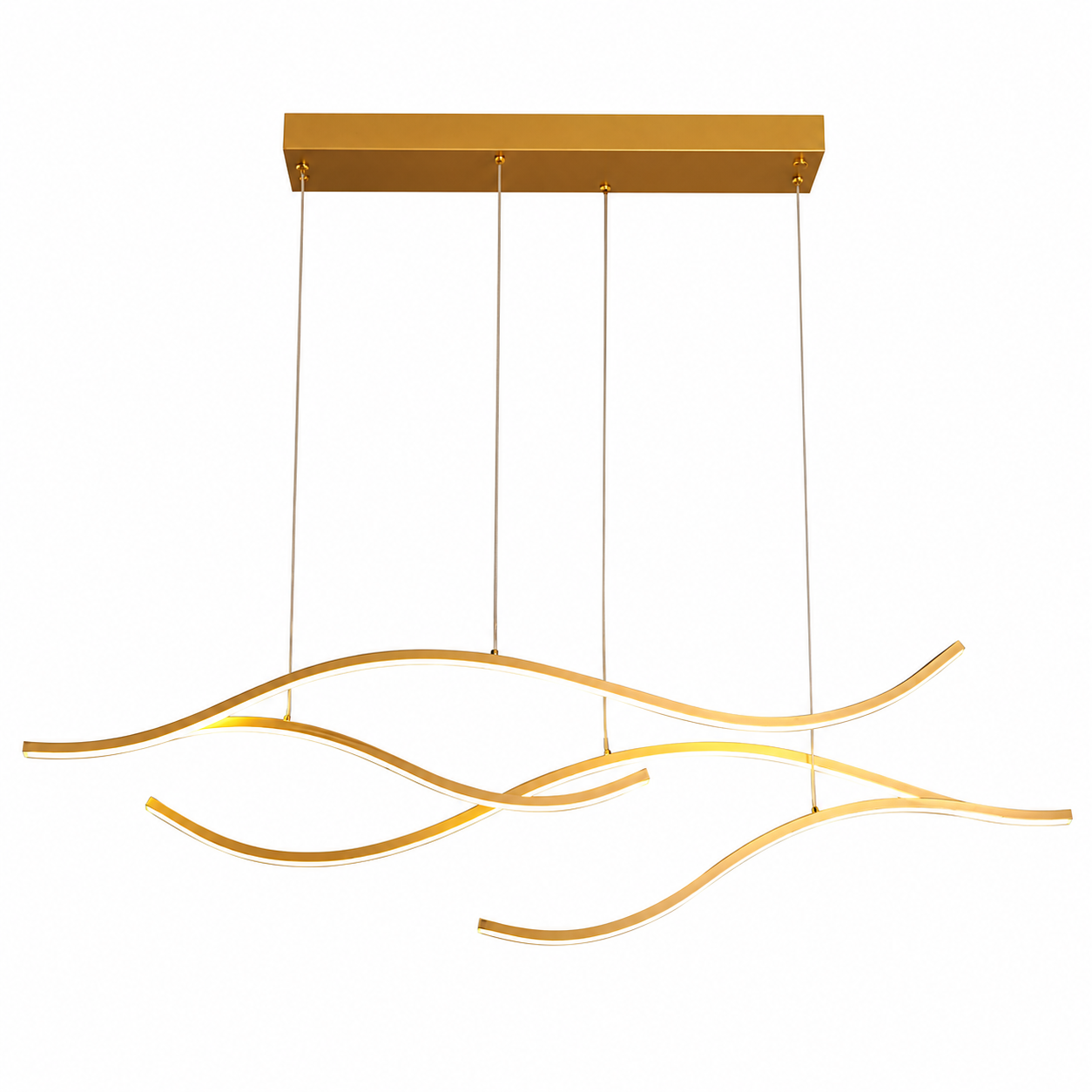 Lola Long Strip LED Ceiling Chandelier Pendant Light