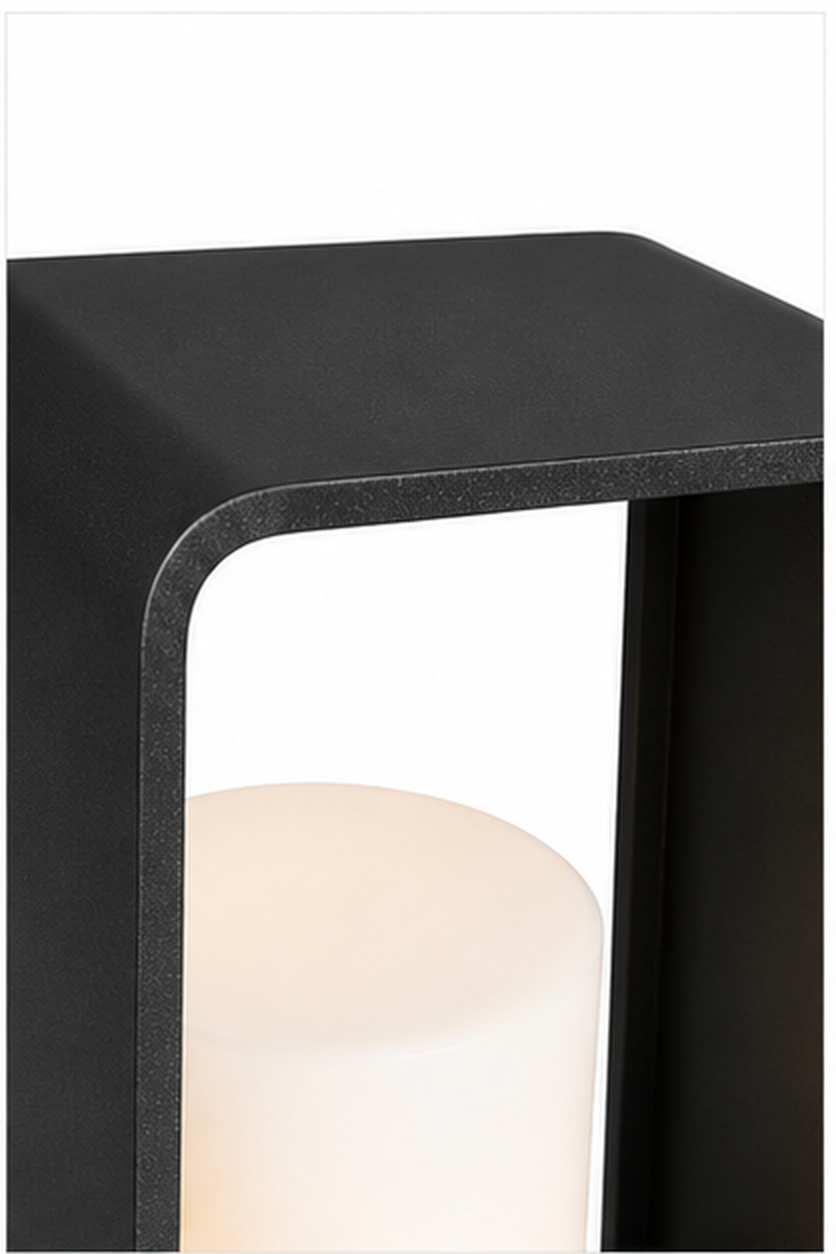 Rectangular Outdoor Waterproof Solar Powered LED Lantern Light