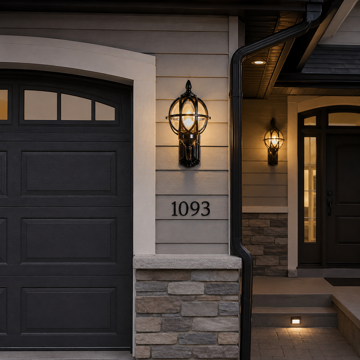 Vintage Outdoor Waterproof Wall Lamp Light