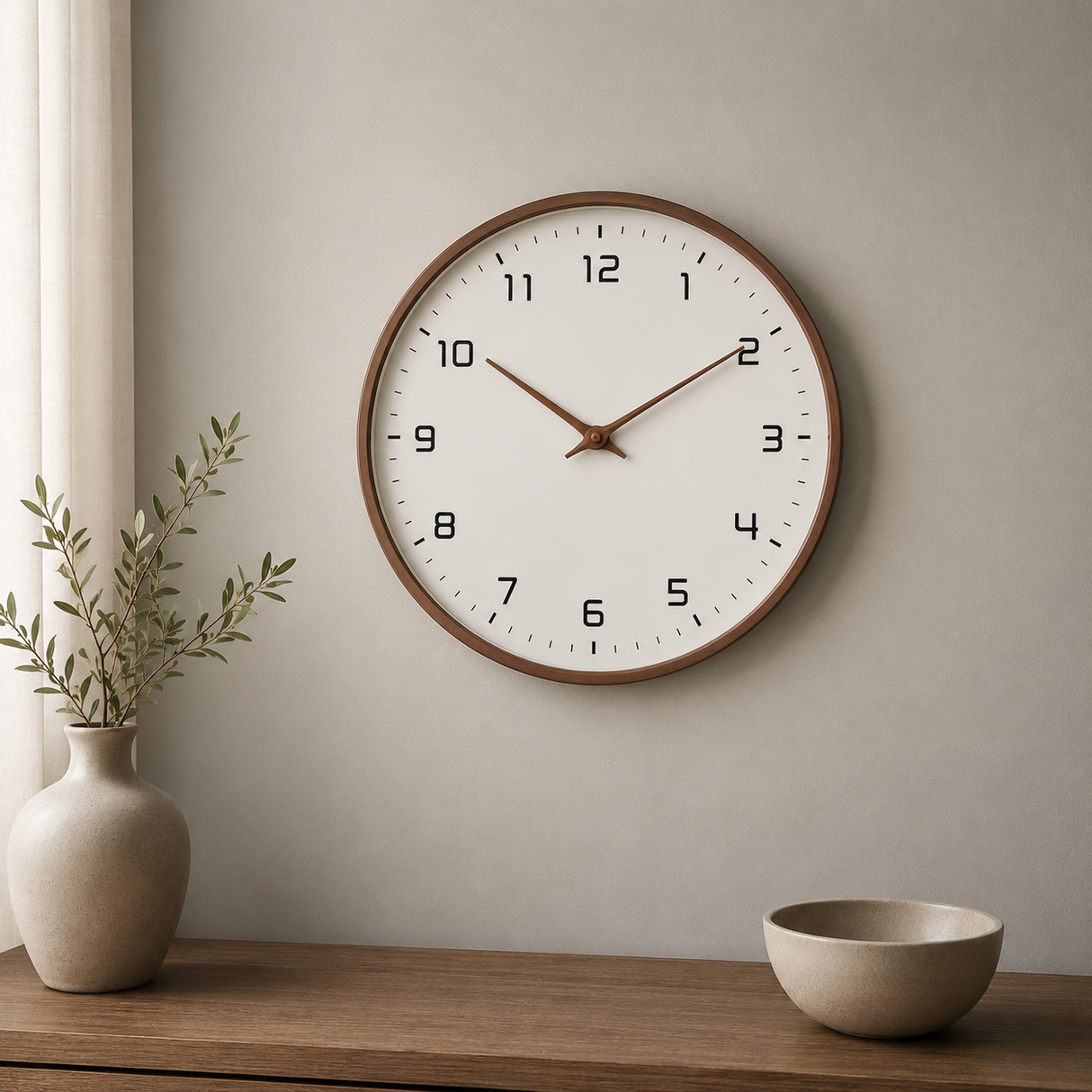 Nordic European Style Wall Clock