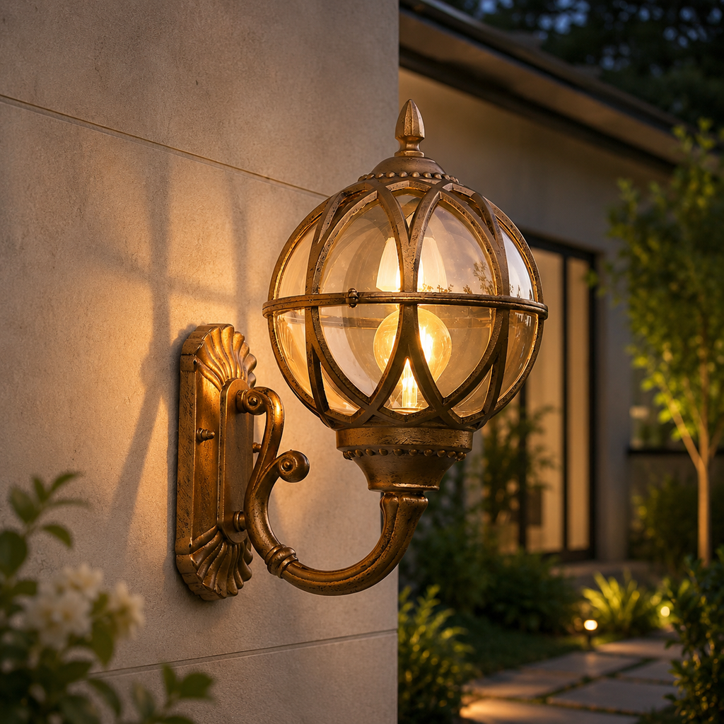 Vintage Outdoor Waterproof Wall Lamp Light
